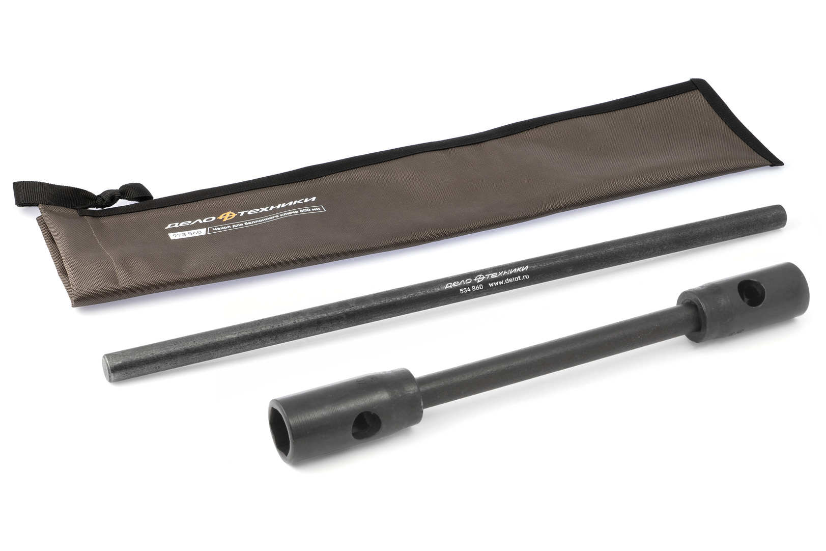 Ключ баллонный 24×27 мм с воротком, в чехле