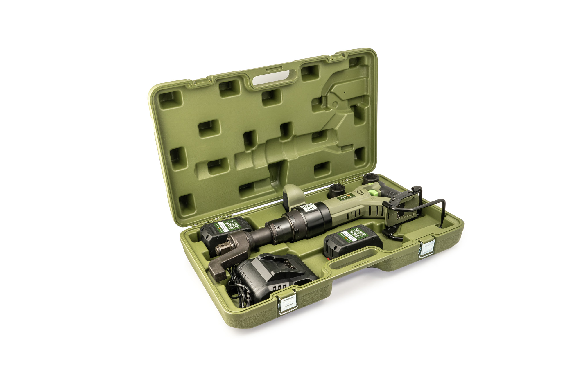 Гайковёрт аккумуляторный 1" с усилителем крутящего момента