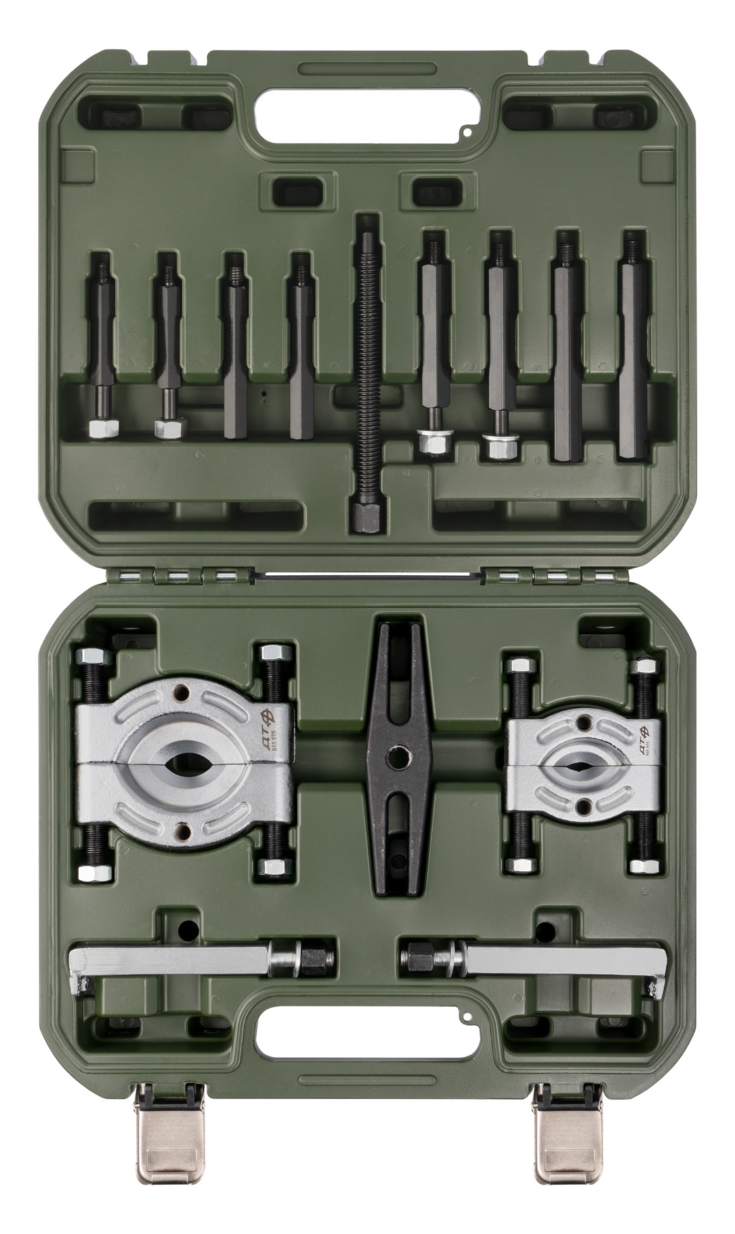 Набор съёмников подшипников сепараторного типа 30-75 мм, 12предм.