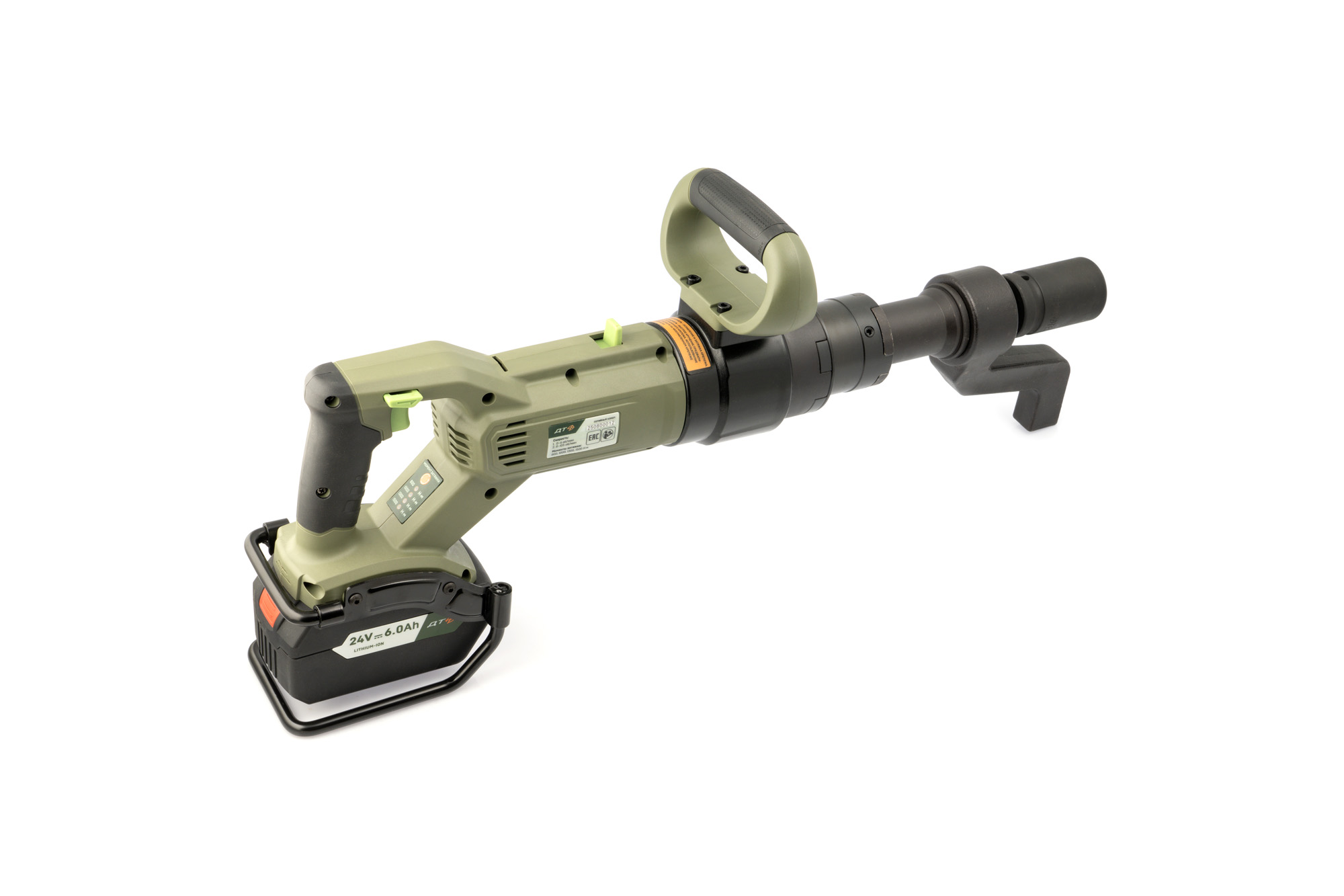 Гайковёрт аккумуляторный 1" с усилителем крутящего момента