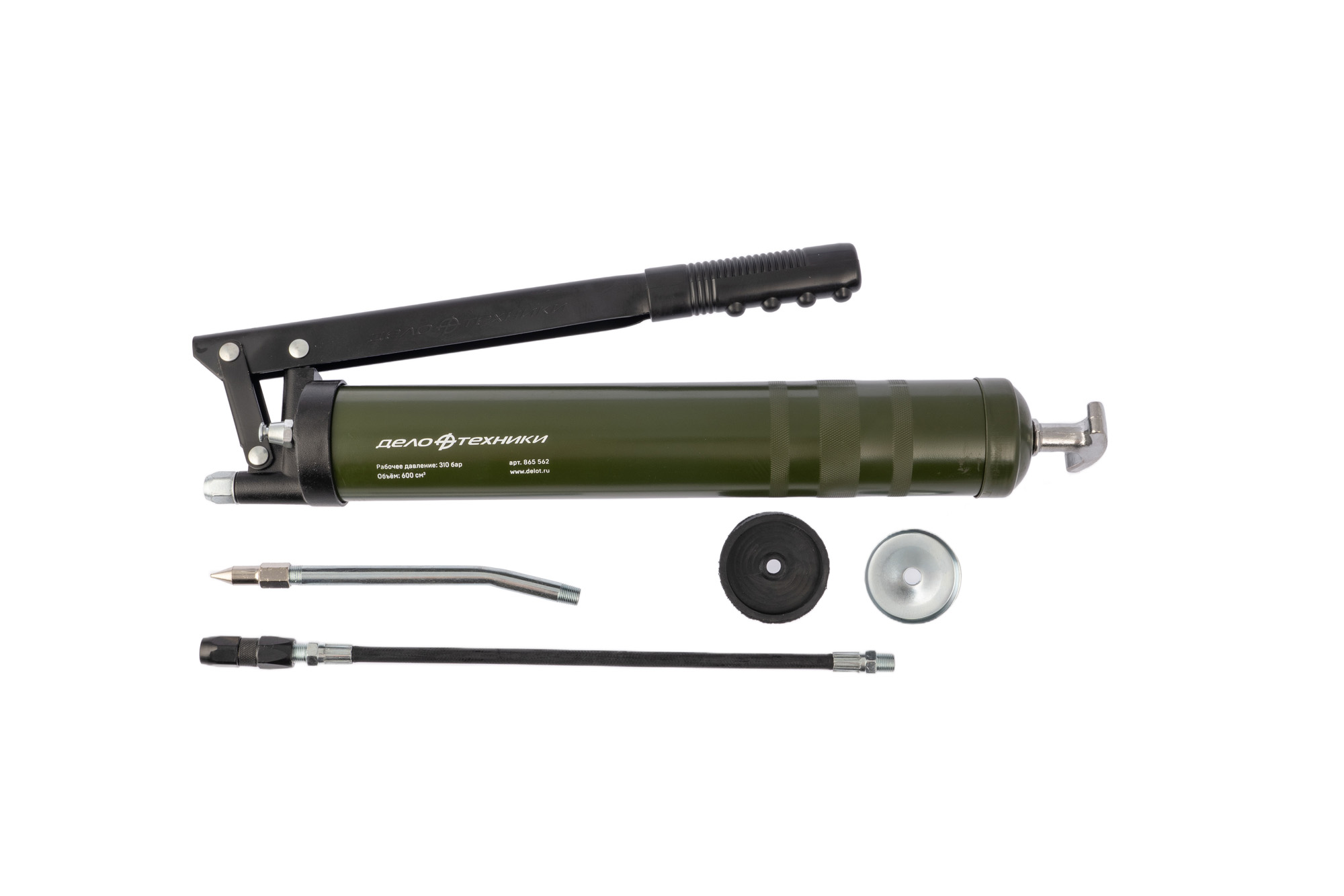 Шприц для смазки плунжерный 600см3