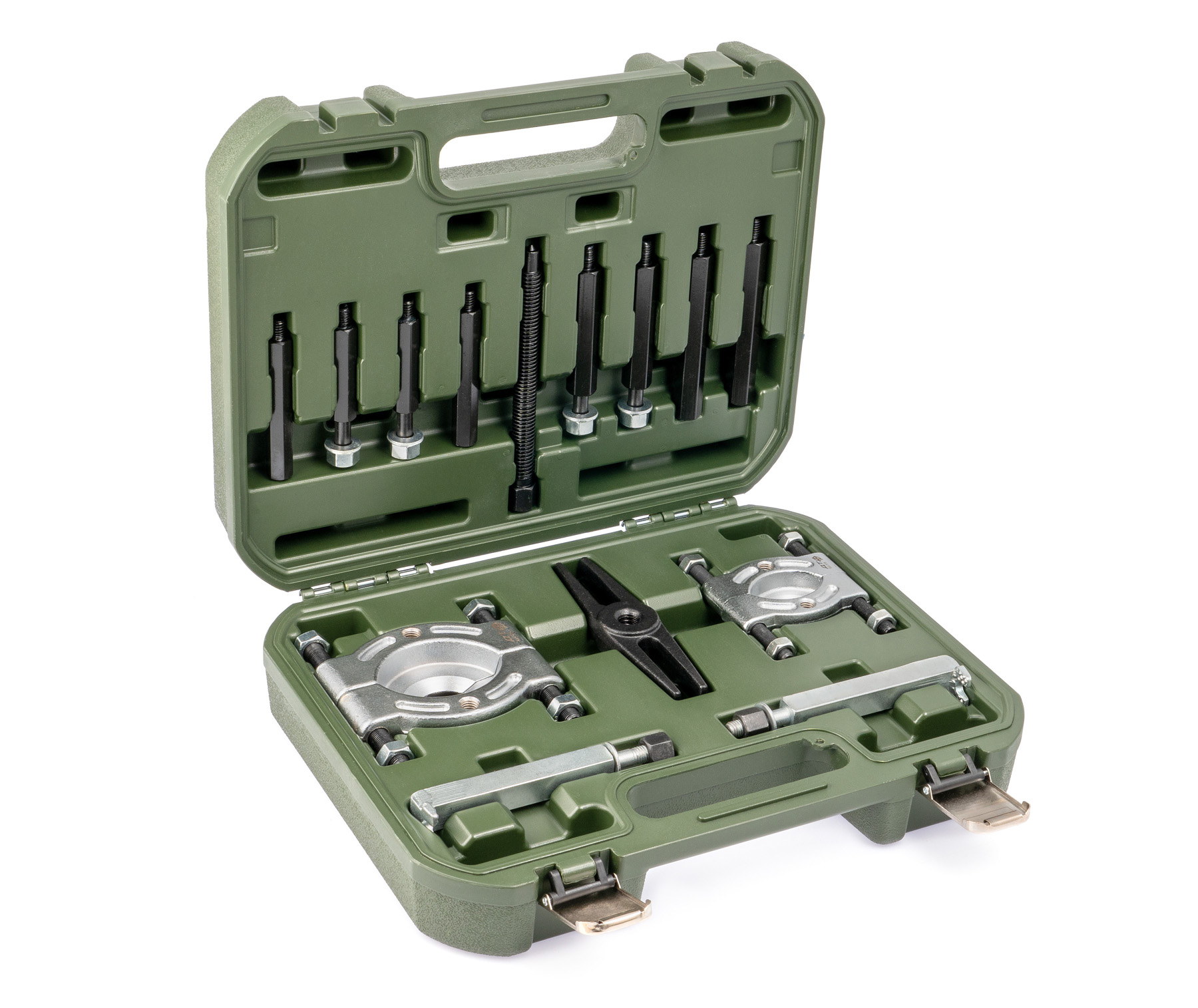 Набор съёмников подшипников сепараторного типа 30-75 мм, 12предм.