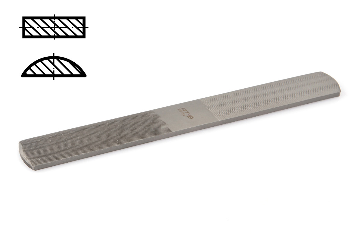 Напильник 4 в 1 №1, №3 200мм 