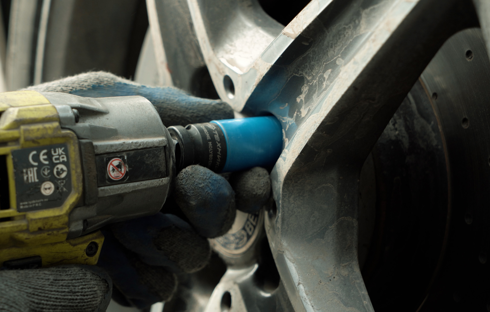 Головка ударная шестигранная для колесных дисков 17 мм 1/2" 