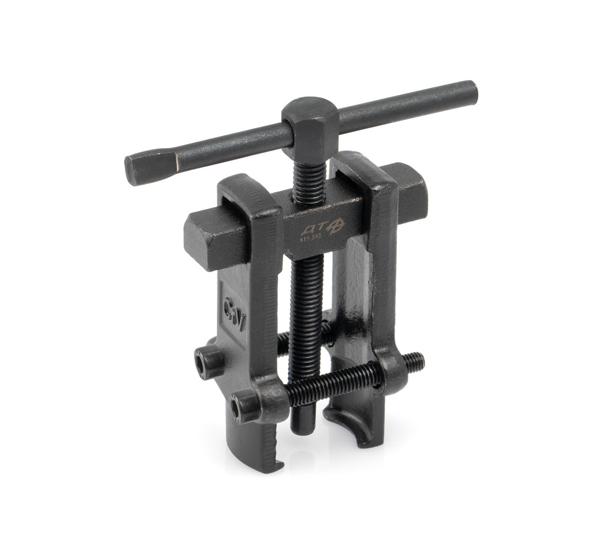 Съёмник подшипников двухлапый с поджимными винтами, 19-35 мм