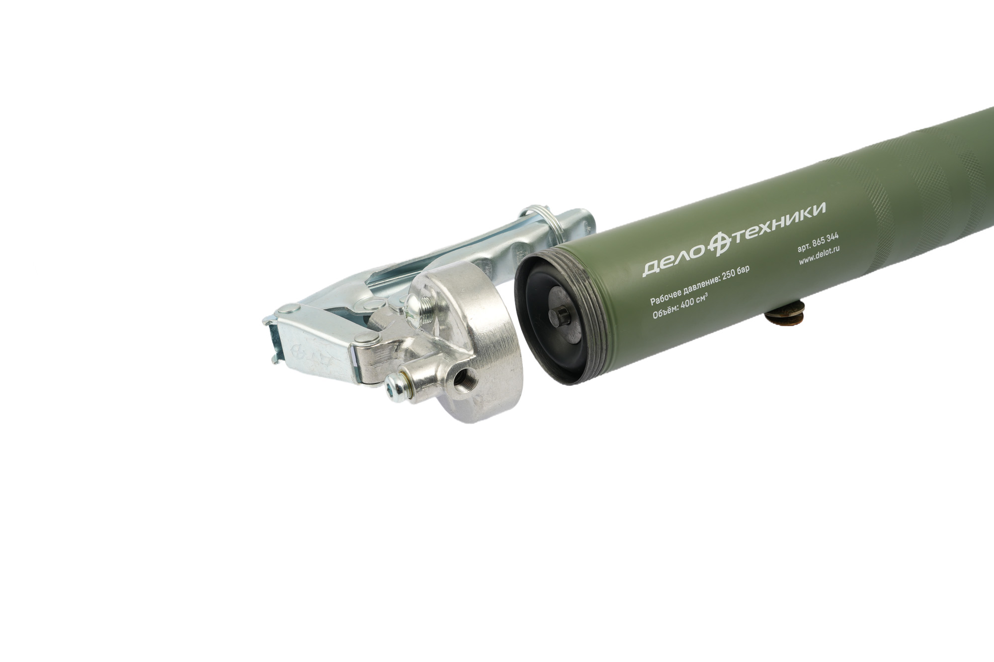 Шприц для смазки плунжерный пистолетного типа 400см3